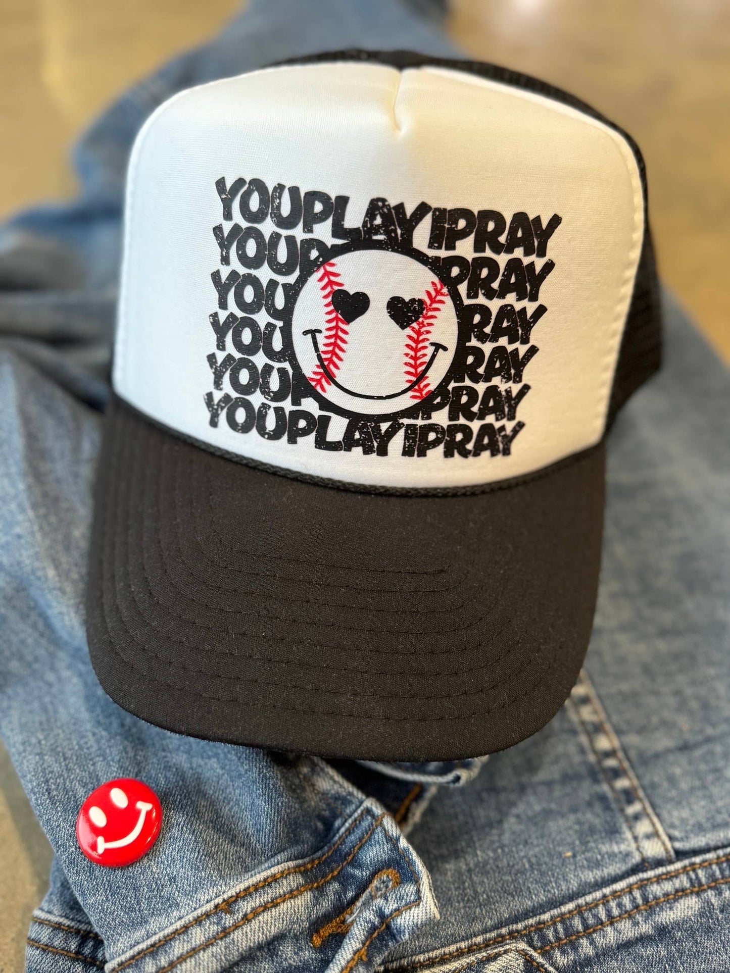 Smiley Baseball Hat