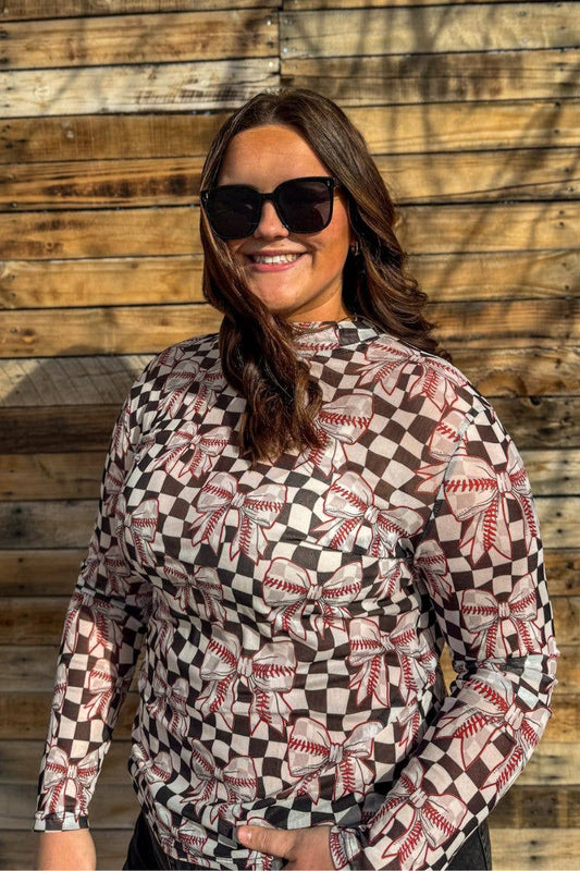 Dirt And Diamonds Mesh top