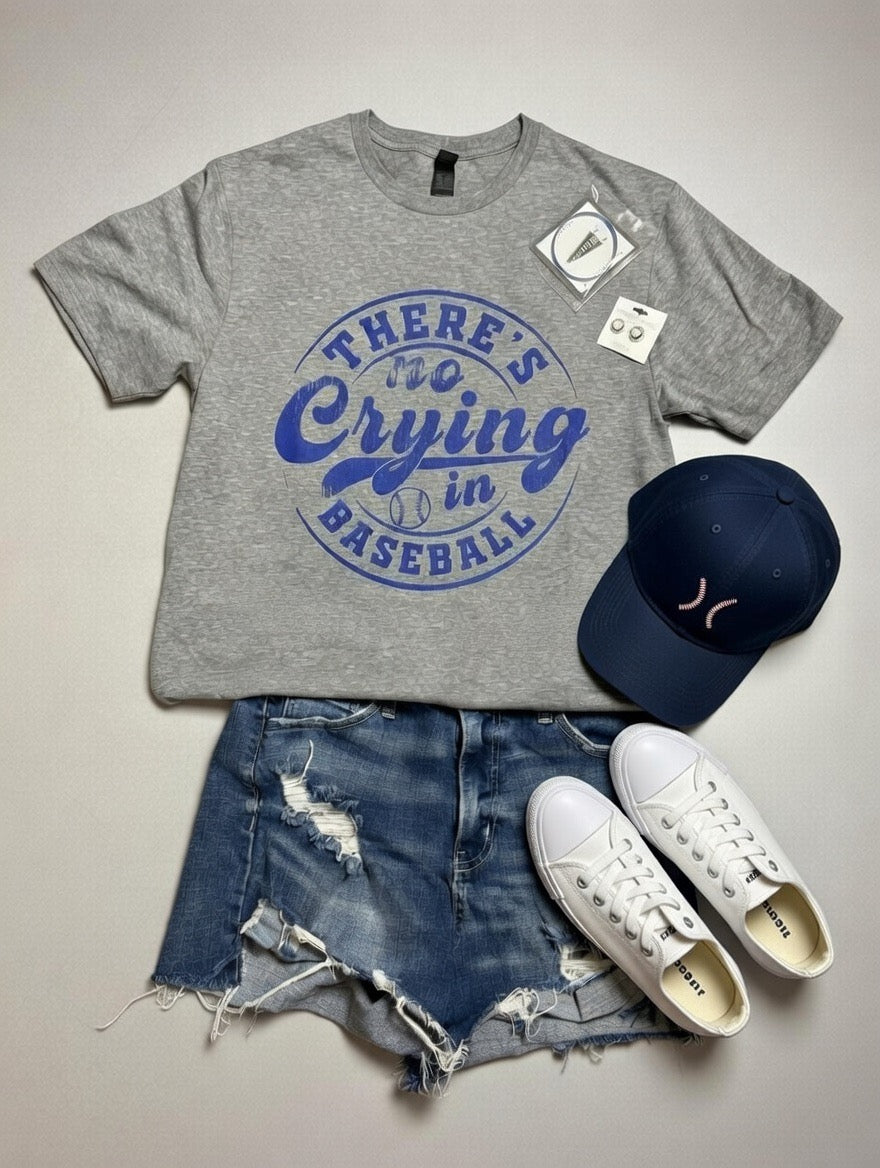 No Crying in Baseball Tee