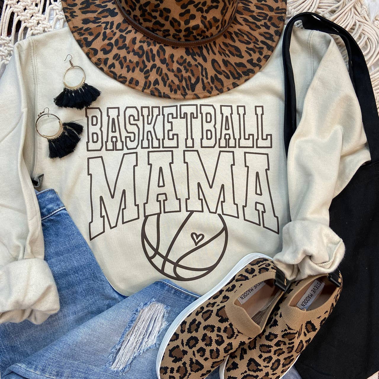 Basketball Mama Crewneck