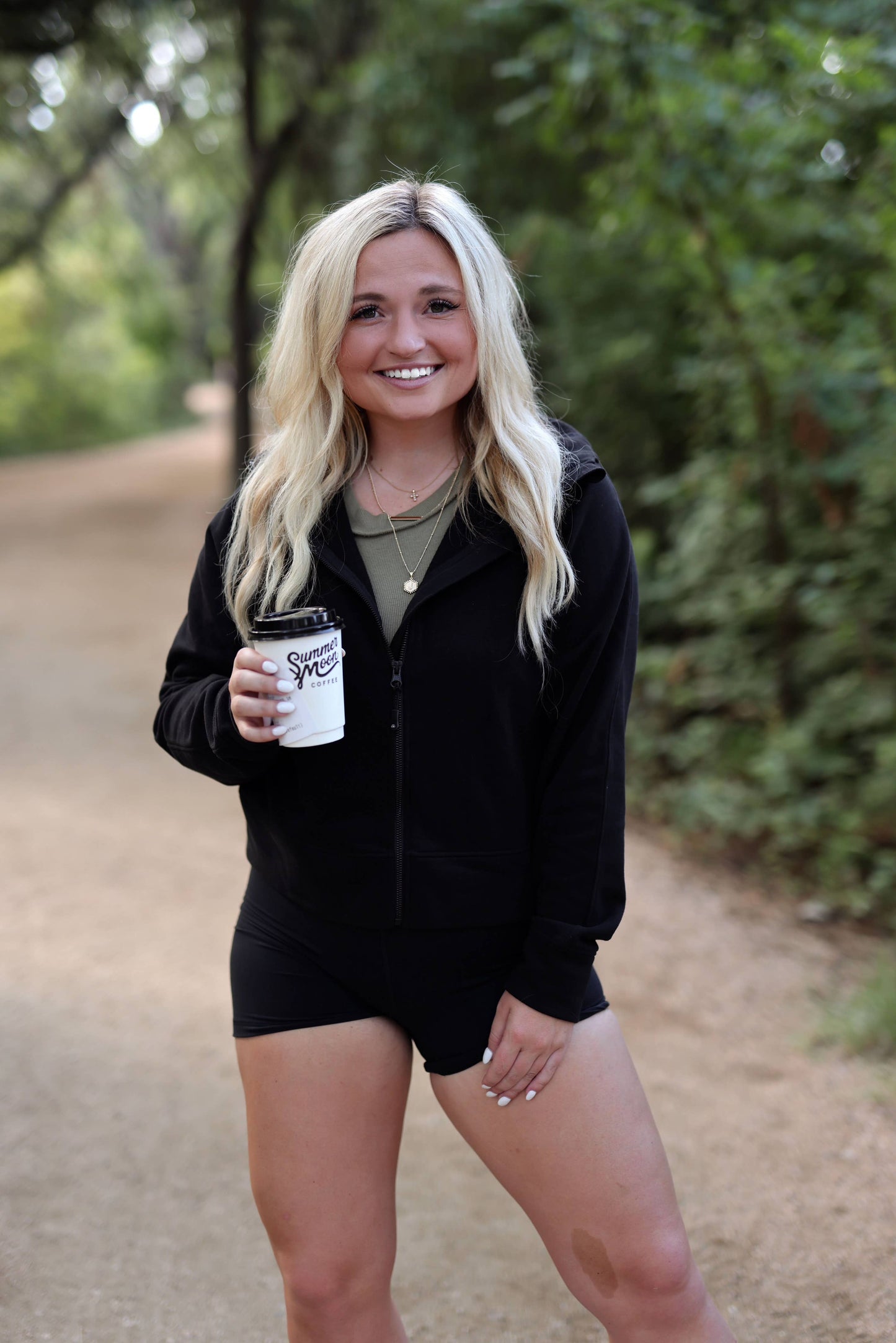 Gym to Trail zip Hoodie