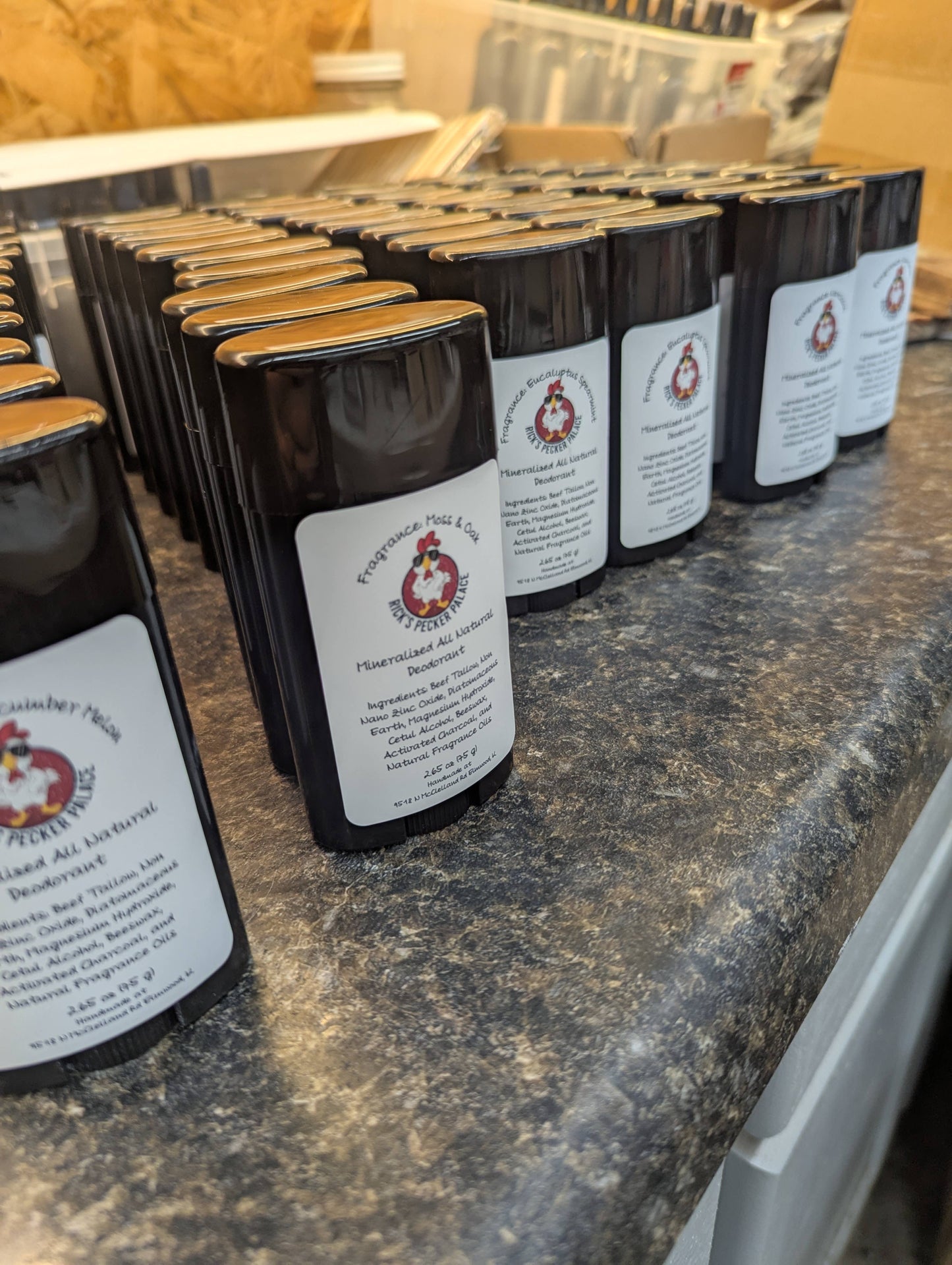 All Natural Mineralized Tallow Deodorant: Lavender