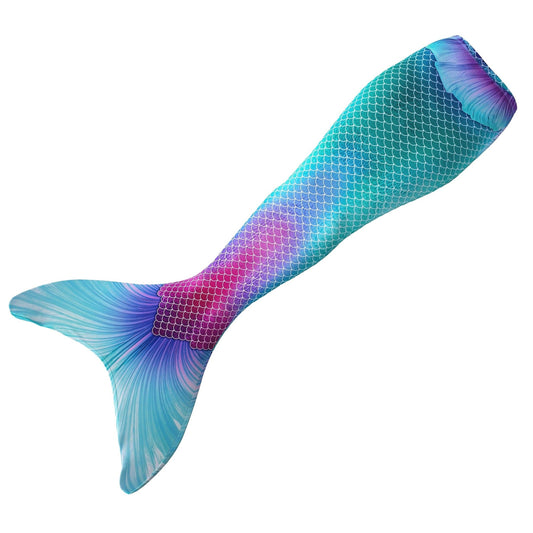 Mermaid Magic Tail Skin clothing for kids, girls, teens, and women: M - Child 6/7