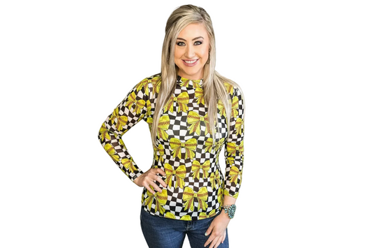 Throw Like A Girl Mesh Top