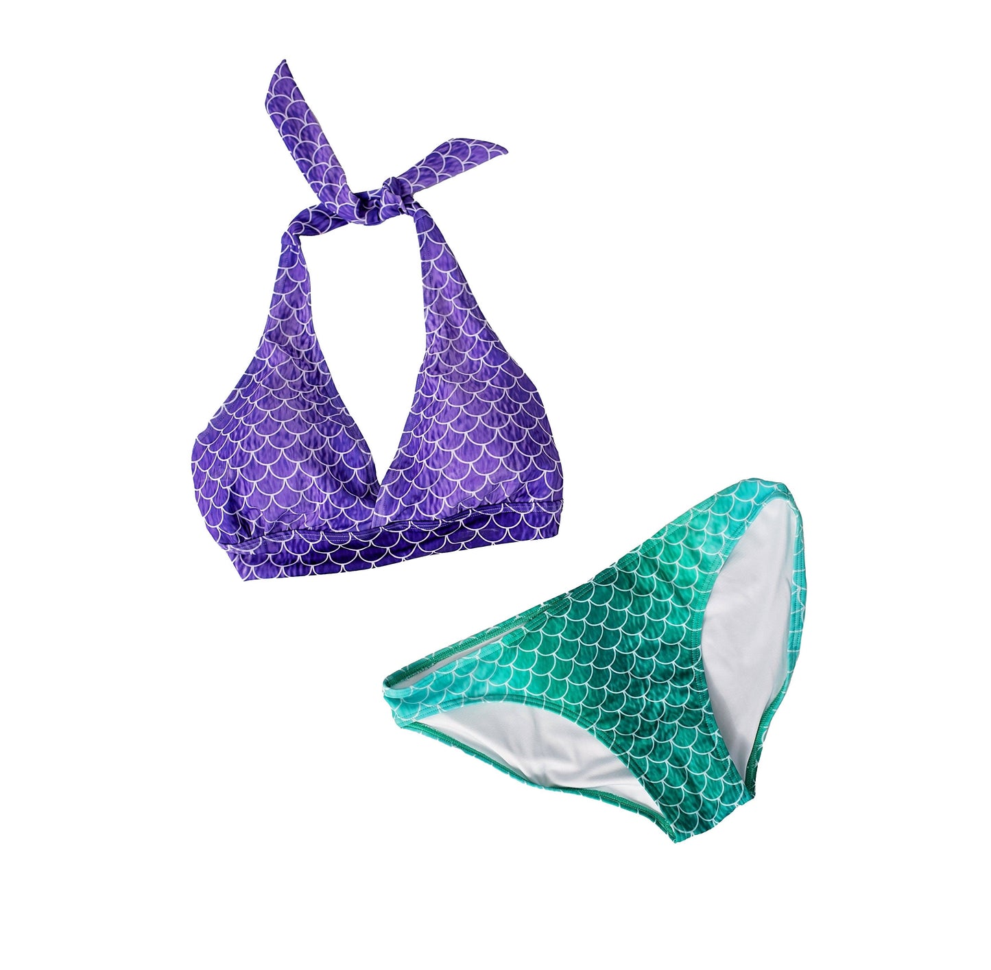 Mermaid Magic Swimsuit for kids, toddlers, girls, teens, and women: M - Child 6/7