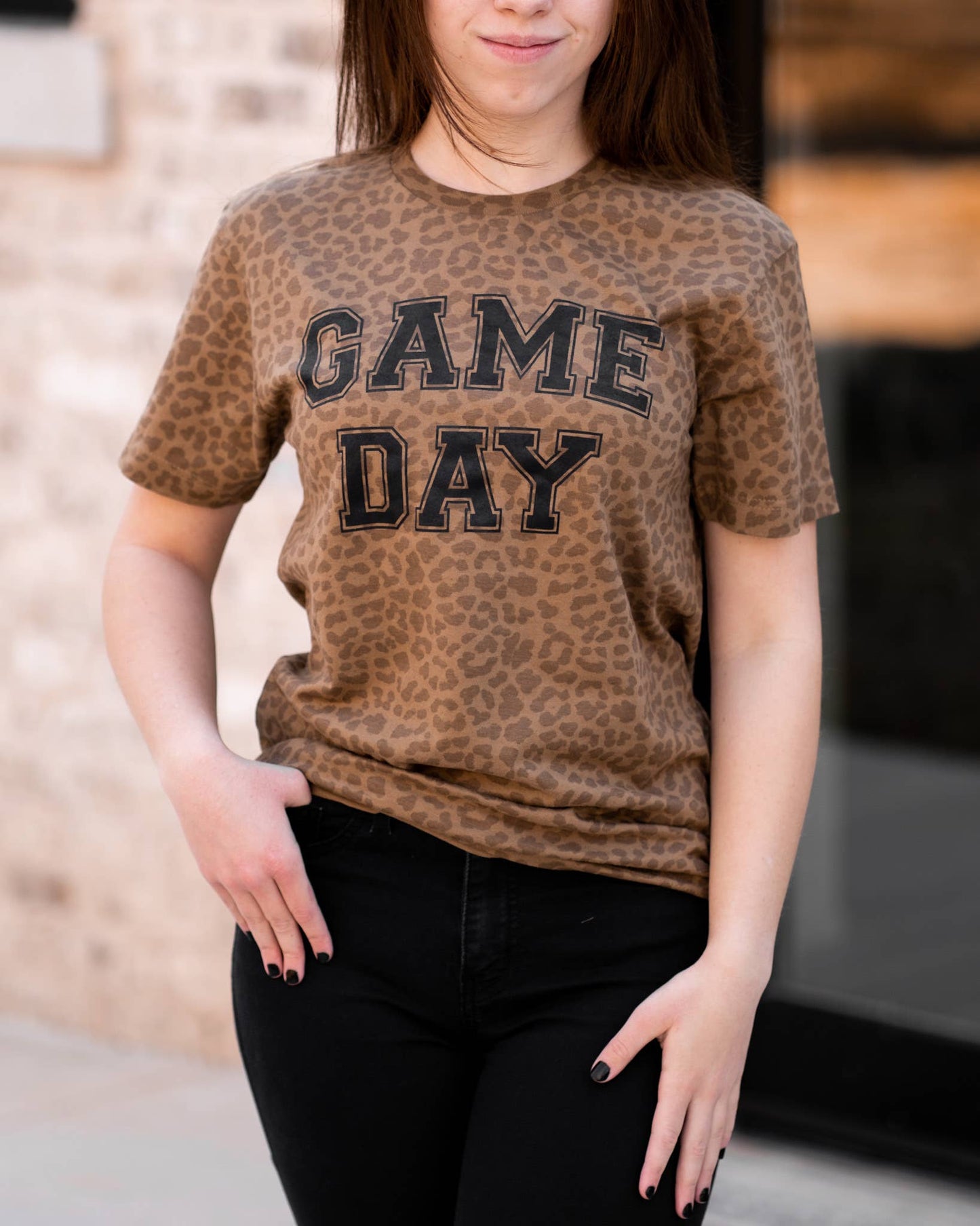 Game Day Leopard Graphic
