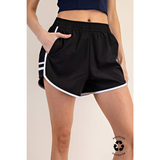 RECYCLED BUTTER TIGER SHORT