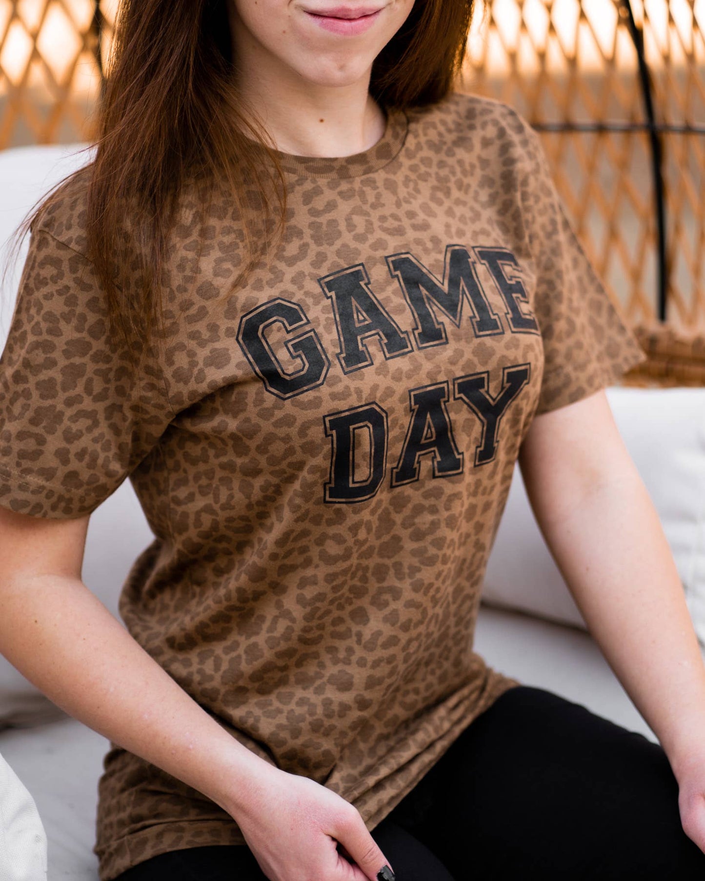 Game Day Leopard Graphic