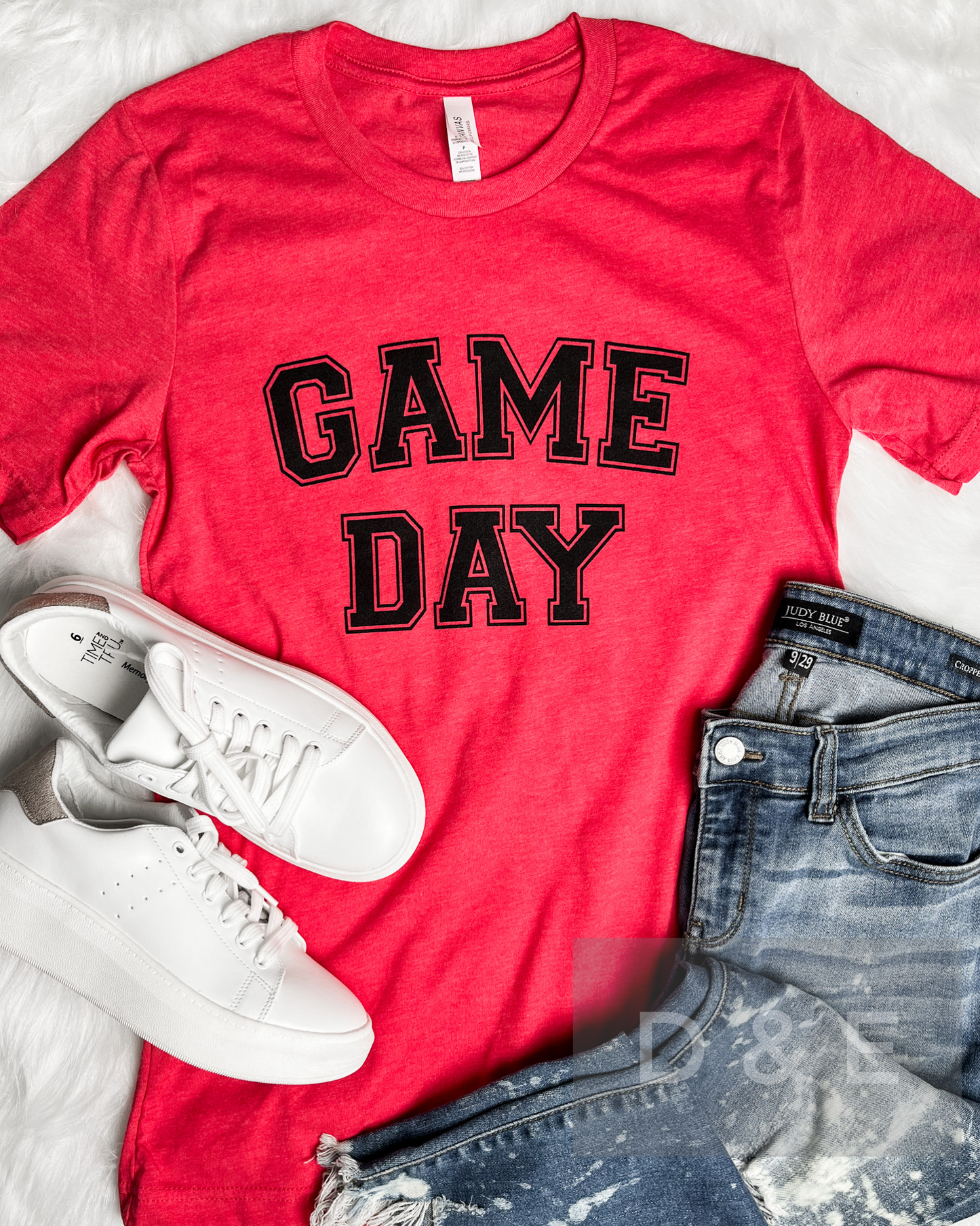 Game Day Graphic Tee Red