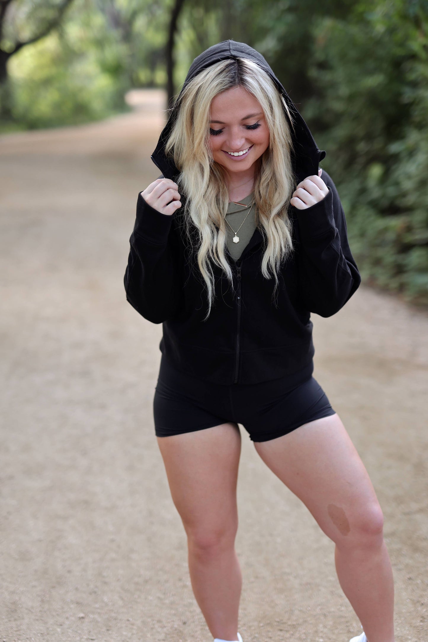 Gym to Trail zip Hoodie